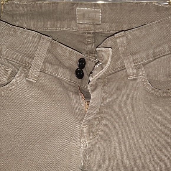 Olive Green Hudson Combat Stretchy Jeans. - Picture 12 of 12